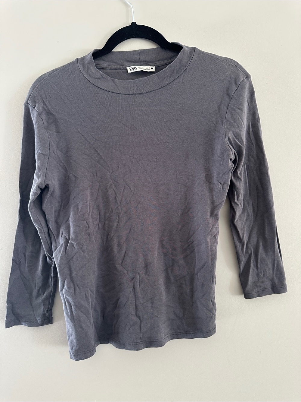 Zara Long Sleeve Tee - Gray